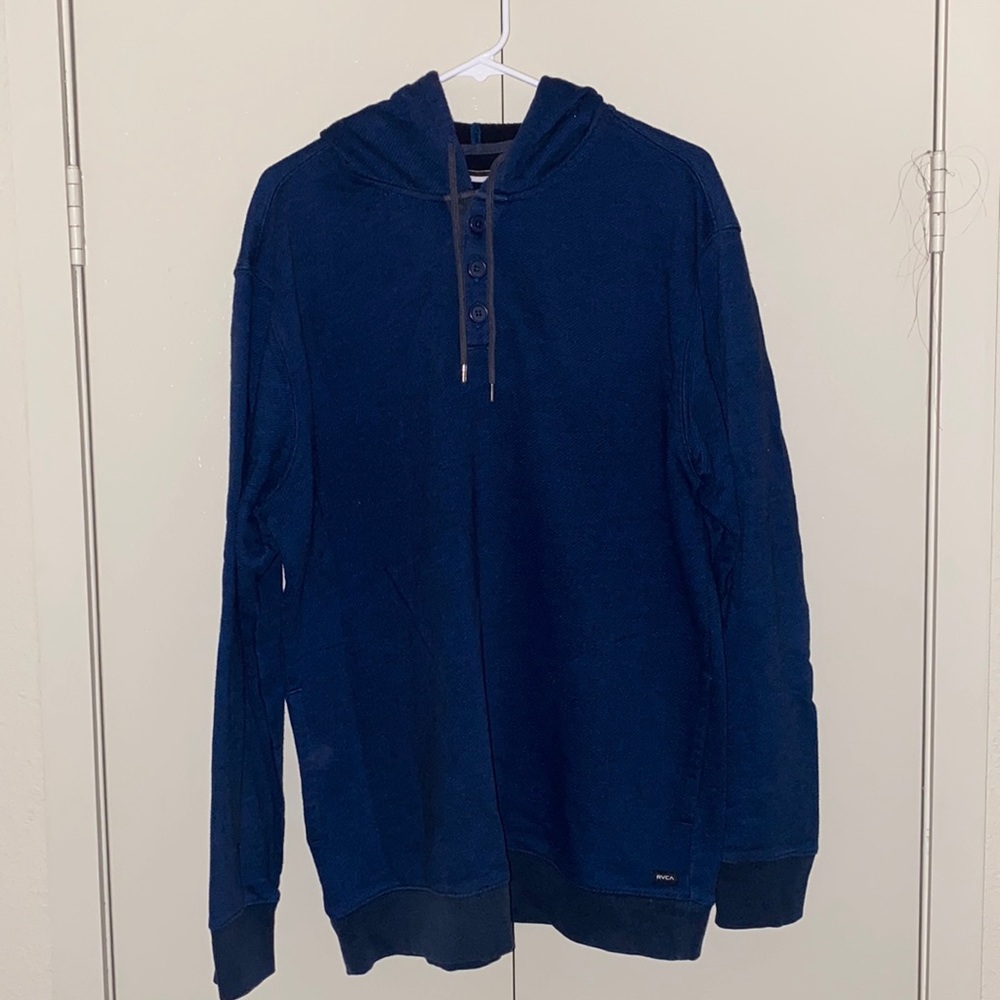 Dark/Navy Blue RVCA Hoodie